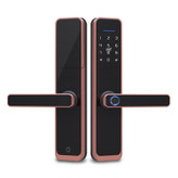 دستگیره هوشمند هوم لاک تویا مدل E100 رز گلد