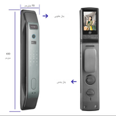 دستگیره هوشمند هوم لاک مدل F300